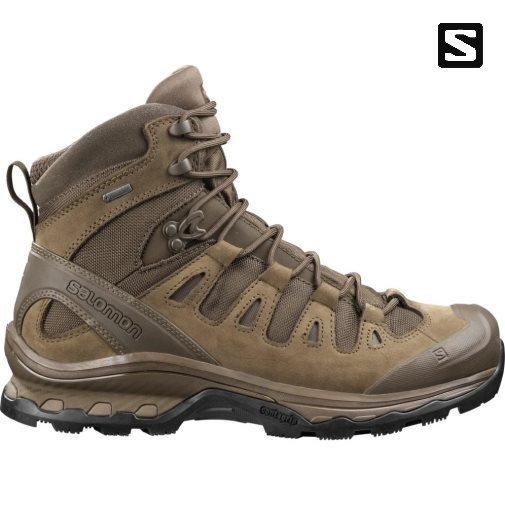 Botas Tácticas Salomon Quest 4d GTX Forces 2 EN Hombre Marrom | MX MZKU871